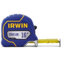 Irwin STRAIT-LINE Tape Measure, IWHT39391S, 16 FT