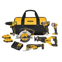 DEWALT 20V MAX Brushless 6-Tool Combo Kit, DCK628D2