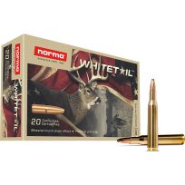norma® .270 win 130 Grain Pointed Soft Point, Whitetail, 20-Rounds, 20169562