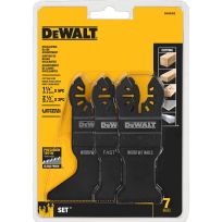 DEWALT Oscillating Flooring Trim Installation Kit, 7-Piece, DWA4262