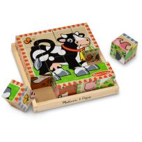Melissa & Doug® Farm Cube Puzzle, 16-Pieces, 50200