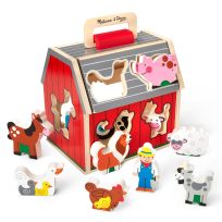 Melissa & Doug® Take Along Sorting Barn, 50656