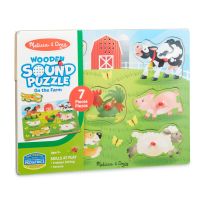 Melissa & Doug® Wooden Sound Puzzle, Assorted (Styles May Vary), 50363