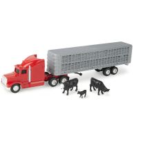 Tomy Cattle Trailer Semi Set, 1:64 Scale, 47597