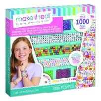Make It Real Say Yes! Alphabet Bead Bracelet Set, 1742