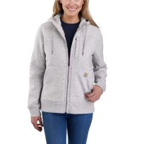 Carhartt Women's Relaxed Fit Mid-Weight Sherpa-Lined Full-Zip Sweatshirt