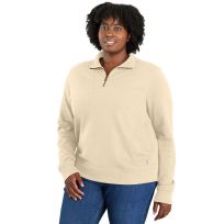 Carhartt Women's TENCEL™ Fiber Series Relaxed Fit Half-Zip Sweatshirt