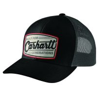 Carhartt Men's Canvas Mesh-Back Built Patch Cap