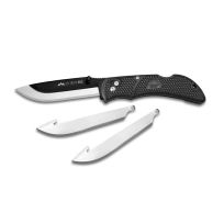 OUTDOOR EDGE® 3.5" Razor Onyx with 3 Replacement Blades, OX-10C, Black