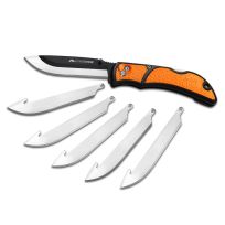 OUTDOOR EDGE® 3.5" Razor-EDC Lite with 6 Replacement Blades, RLB-30C, Orange