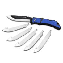 OUTDOOR EDGE® 3.5" Razor-EDC Lite with 6 Replacement Blades, RLU-40C, Blue