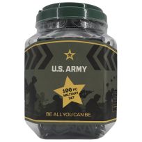 U.S. ARMY Military Bucket Set, 100-Piece, US-BUCK100