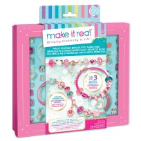 Make It Real Halo Charms Bracelets Think Pink, 1722