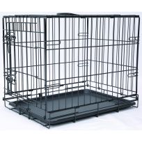 MAIN ST. PET™ 24" 1-Door Folding Pet Crate, MSP-003