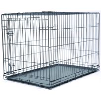 MAIN ST. PET™ 42" 1-Door Folding Pet Crate, MSP-006