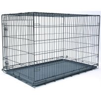 MAIN ST. PET™ 48" 1-Door Folding Pet Crate, MSP-007
