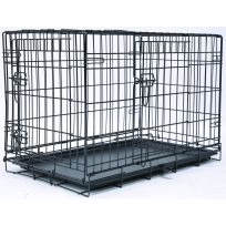 MAIN ST. PET™ 30" 2-Door Folding Pet Crate with Divider, MSP-009