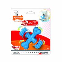 Nylabone® Comfort Hold X Bone Power Chew Durable Dog Toy, Beef Flavored, NXX001P