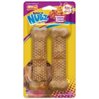 Nylabone® Natural Nubz Long Lasting Bacon Dog Treats Jumbo, NEN103TPW