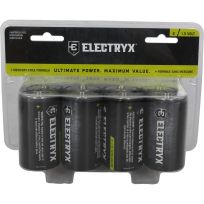 ELECTRYX™ Ultra Alkaline Batteries 8-Pack, EL-7111 8PK, D