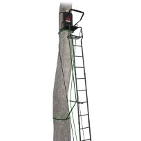 PRIMAL OUTDOORS® 16' Silencer Deluxe Grip Jaw & Truss Ladder Stand, PVLS-301