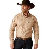 Ariat® Men's Wrinkle Free Frazier Classic Fit Long Sleeve Western Shirt