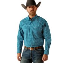 Ariat® Men's Casual Series Petey Classic Fit Long Sleeve Western Shirt