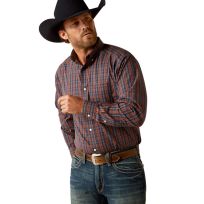 Ariat® Men's Wrinkle Free Iker Classic Fit Long Sleeve Western Shirt