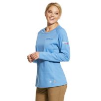 Ariat® Women's Fire Resistant Air Crew Long Sleeve T-Shirt