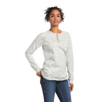 Ariat® Women's Fire Resistant Air Henley Long Sleeve Top