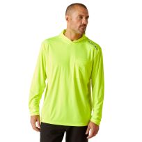 Ariat® Men's Rebar™ Sunblocker Hooded Long Sleeve Work T-Shirt