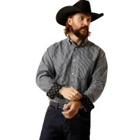 Ariat® Men's Wrinkle Free Luther Classic Fit Long Sleeve Western Shirt