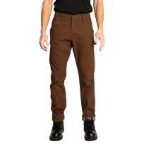 Full Blue Men's Carpenter Stretch Canvas Fleece Bonded Pants