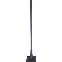 BLACK DIAMOND™ 8 IN x 8 IN Tamper, 48" Steel Handle, BD4-034