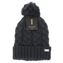 Igloos Built 100% Acrylic Roving Boucle Pom Beanie, A03-LH145, Assorted, One Size Fits Most