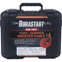 Durastart Copper Booster Cable, 4GA, 16 FT, DS-FMTB0003