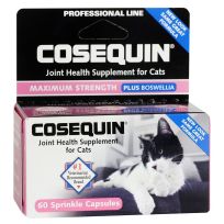 Nutramax Laboratories Cosequin Cat Sprinkle + Boswellia Cap, 60-Count, 21284815