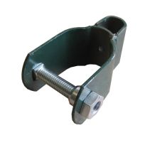 Priefert® Hinge Clamp for Economy Gate, HCRGGN, 2 IN x 2.5 IN x 2.5 IN