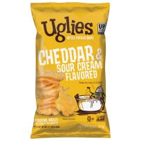 Uglies® Cheddar & Sour Cream Kettle Chips, 261853, 2 OZ