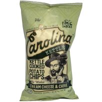 1 in 6 Snacks® Carolina Kettle Potato Chips, Cream Cheese & Chives, 50638, 5 OZ