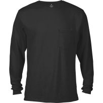 C.W. HART™ Men's Long Sleeve Crew Neck Pocket Tee