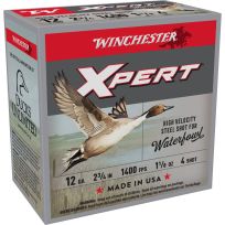 Winchester Super X Xpert High-Velocity Steel Waterfowl, 12 Gauge, 2 3/4", #4 Shot, 25-Rounds, WEX12H4