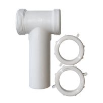 PlumbPak® Plastic Center Outlet Tee and Tailpiece, 1-1/2 IN, PP66-7W, White