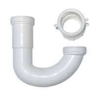 PlumbPak® Plastic J-Bend, 1-1/4 IN x 1-1/4 IN, PP946W, White