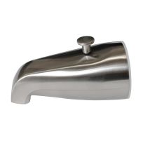 PlumbPak® Brushed Nickel Bath Tub Spout with Diverter, P825-31BN