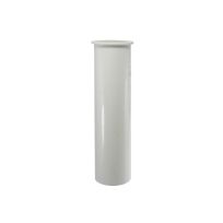 PlumbPak® Plastic Sink Tailpiece, 1-1/2 IN x 8 IN, PP10-8W, White