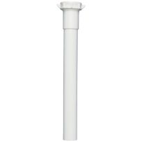 PlumbPak® Plastic Extension Tube, 1-1/4 IN x 8 IN, PP42-8W, White