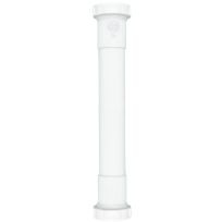 PlumbPak® Plastic Extension Tube, 1-1/2 IN x 12 IN, PP55-12W, White