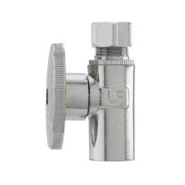 PlumbPak® Quarter Turn Straight Valve, 1/2 IN Copper Sweat x 1/2 IN O.D., P61-1PCLF