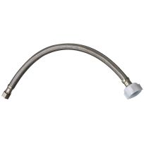 PlumbPak® Stainless Steel Toilet Supply Line, 3/8 IN O.D. x 7/8 IN x 20 IN, PP23806